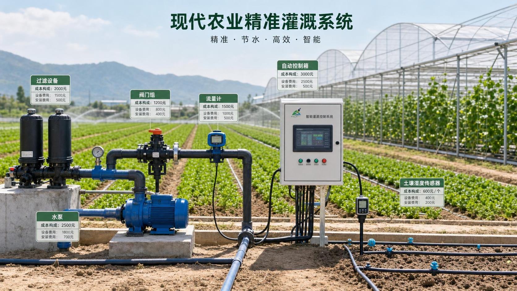 Precision Irrigation Cost Breakdown: Equipment, Installation, and Operating Factors