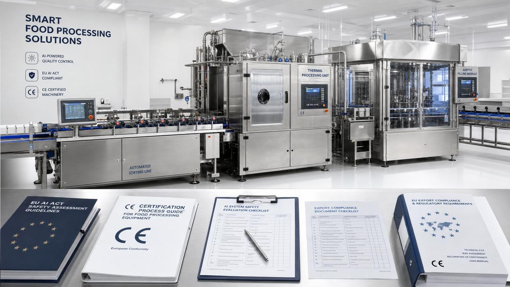 EU Adds AI Safety Review to CE Rules for Food Machinery