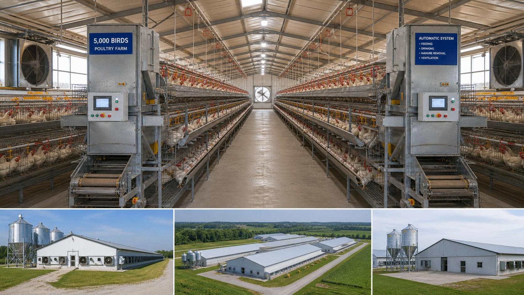 Poultry Farm Design for 5000 Birds: Design Checks Before Ordering