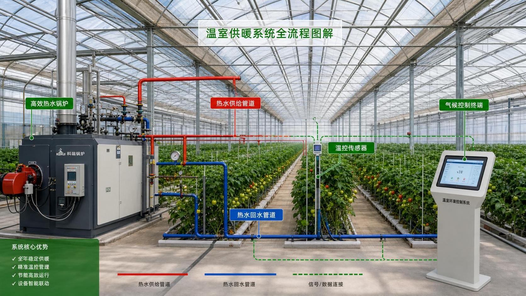 How to Choose a Greenhouse Heating Equipment Supplier for Year-Round Crop Production