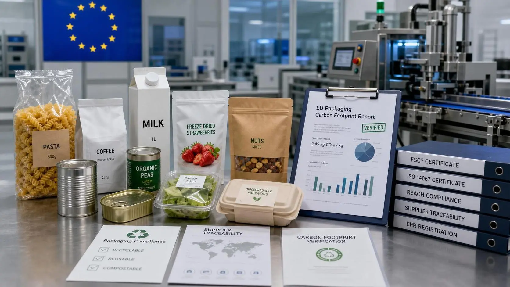 EU Requires Carbon Footprint Declarations for Food Packaging