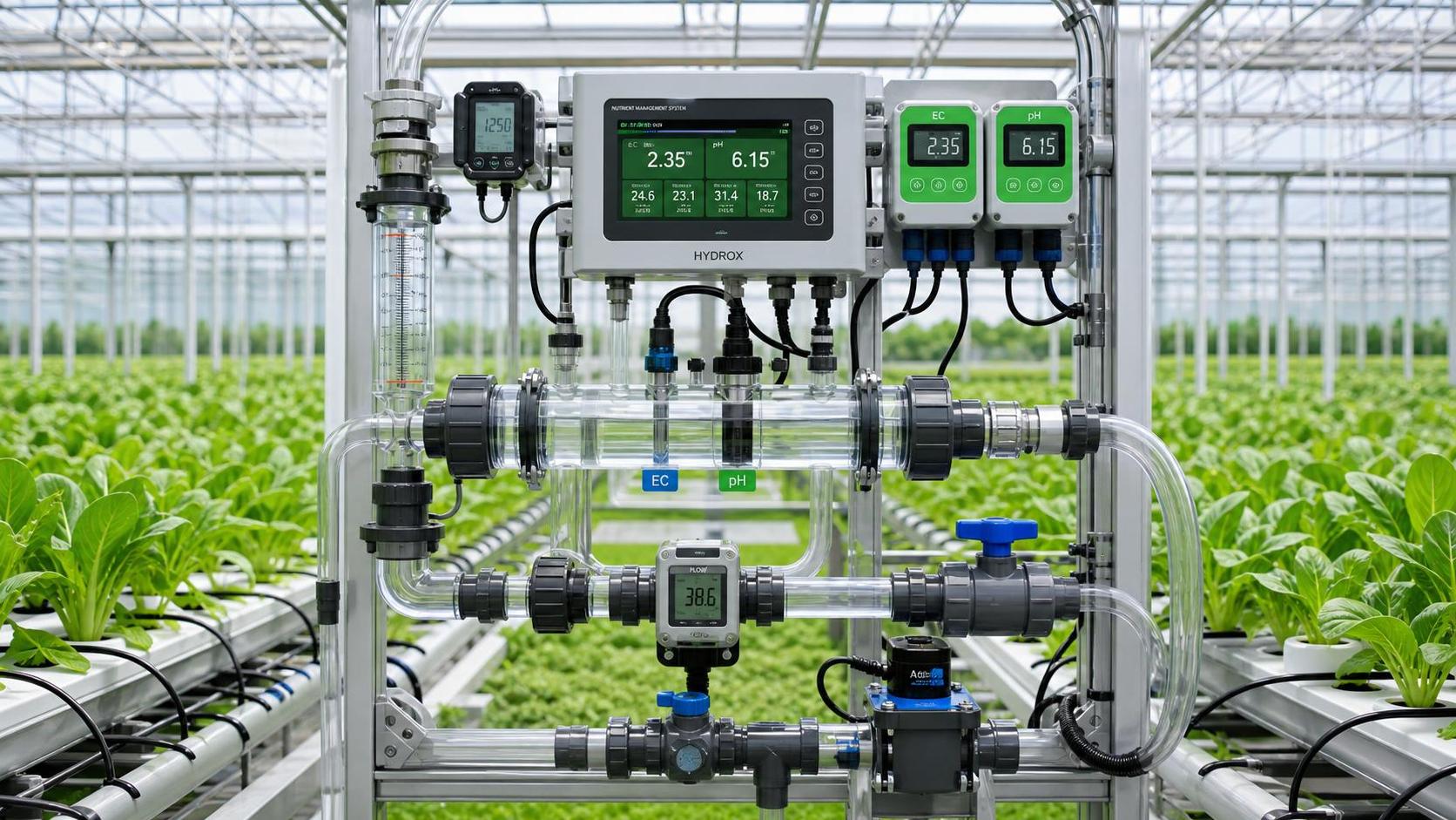 How to Select Greenhouse Fertigation Control Sensors for Accurate EC, pH, and Irrigation Management