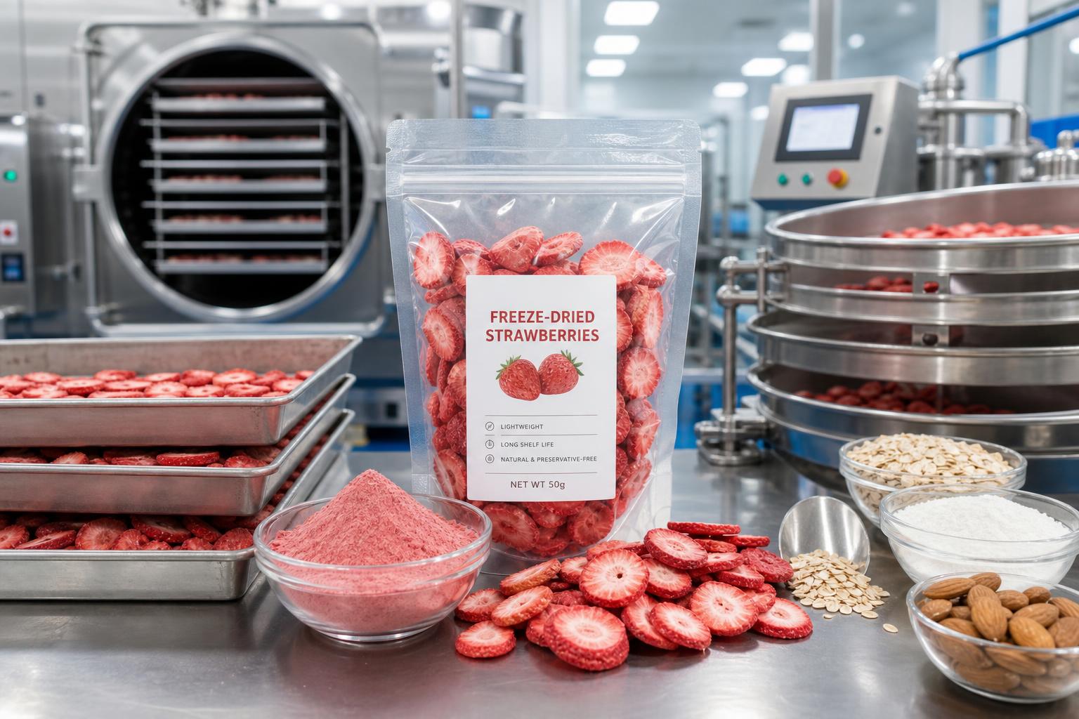 How Freeze Dried Fruit Ingredients Are Processed for Stable Food Use
