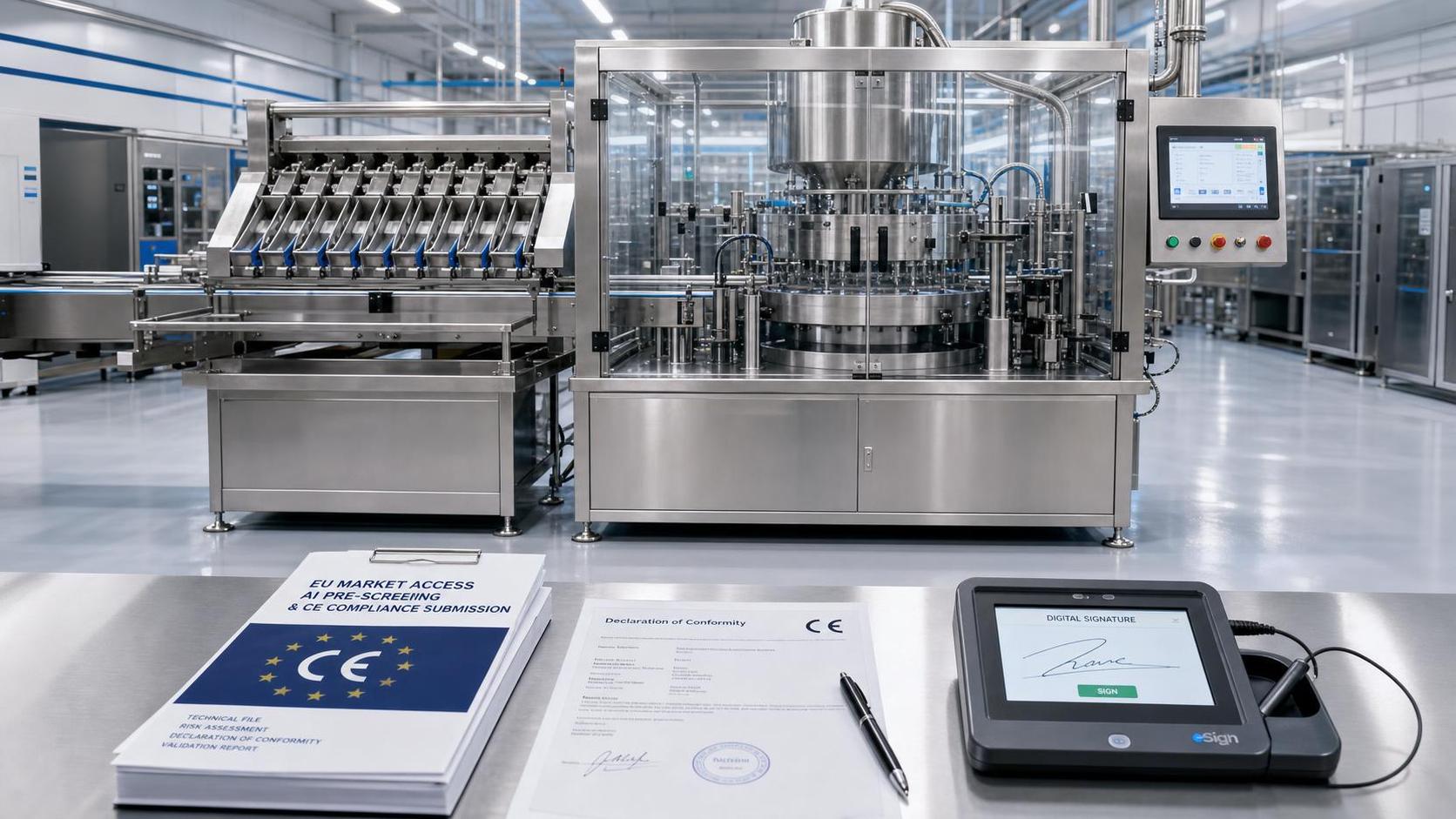 EU Sets AI-Based CE Pre-Screen for Food Machinery
