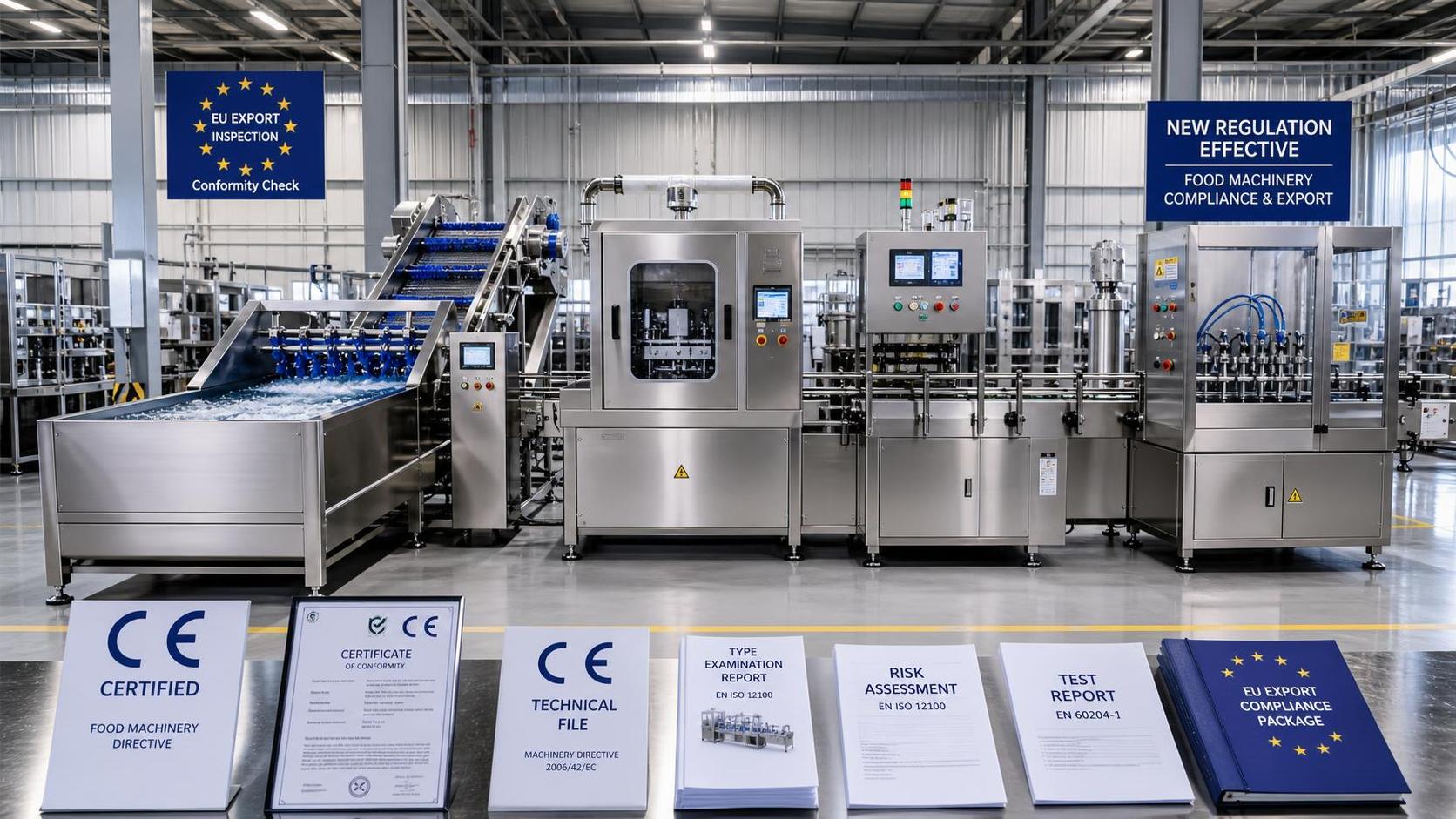 EU Rule Takes Effect for Food Machinery Imports