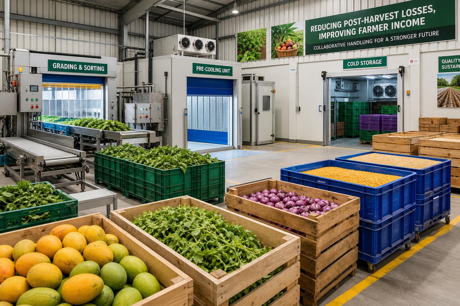 Post-Harvest Handling in India: Practical Ways to Cut Losses Across Crops