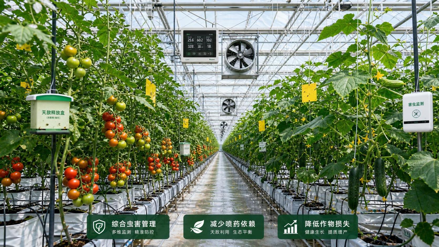 How Integrated Pest Management in Greenhouses Reduces Crop Loss and Spray Dependence