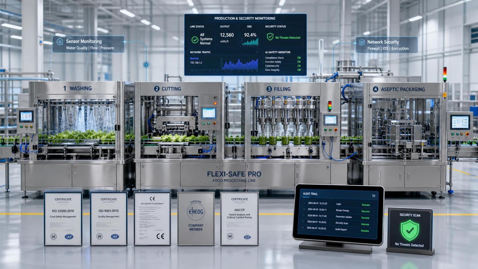 EU Rule Adds AI and Cybersecurity Checks for Food Machinery