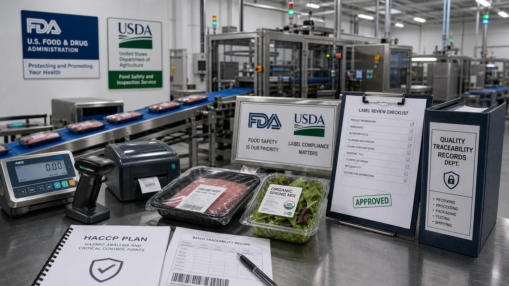 Food Regulatory Compliance in the USA: Key FDA and USDA Rules for Manufacturers