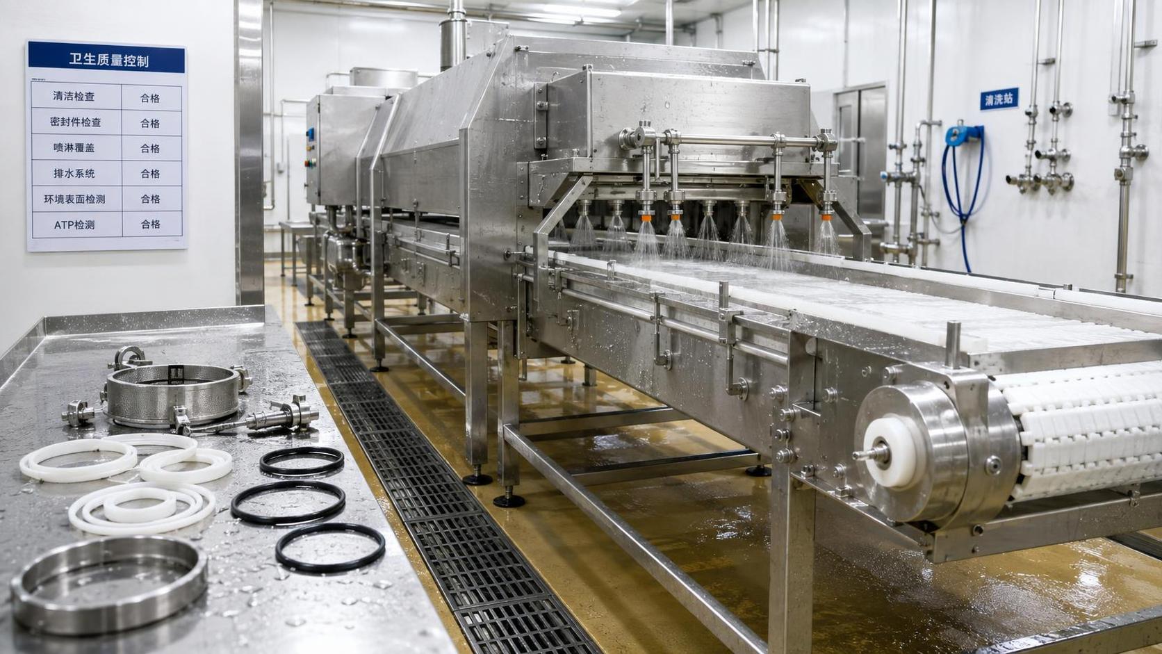 How food plant sanitation quality control prevents repeat contamination