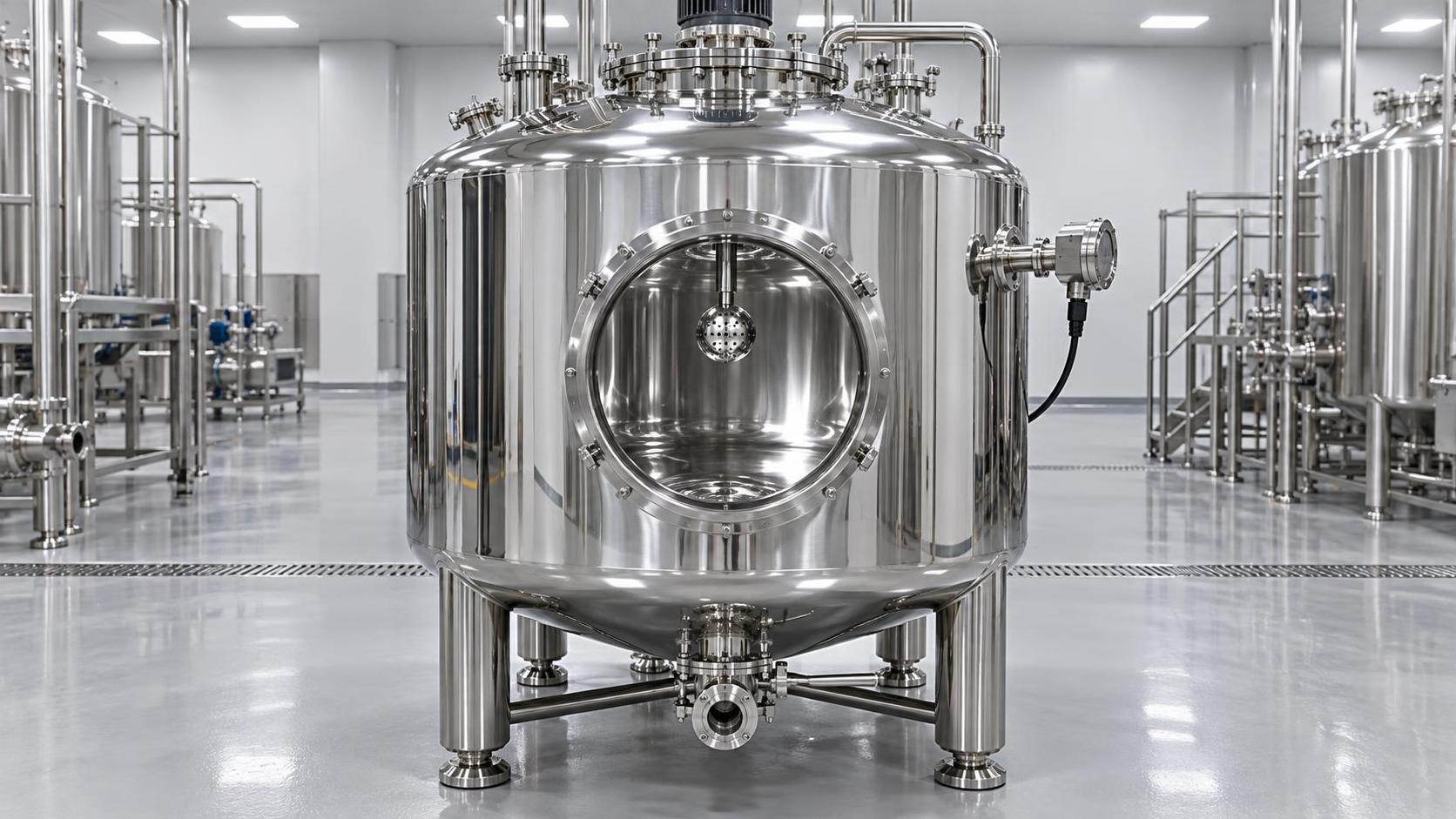 Stainless Steel Mixing Tanks for Beverage Production: Key Material and Surface Finish Requirements for Hygienic Processing
