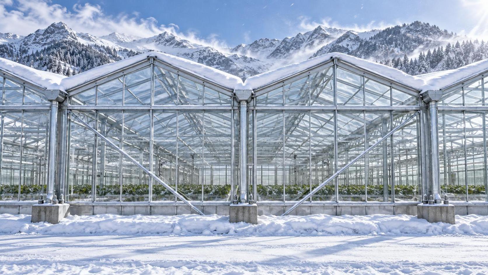 How to Specify Structural Steel for Greenhouses in High Wind and Snow Load Zones