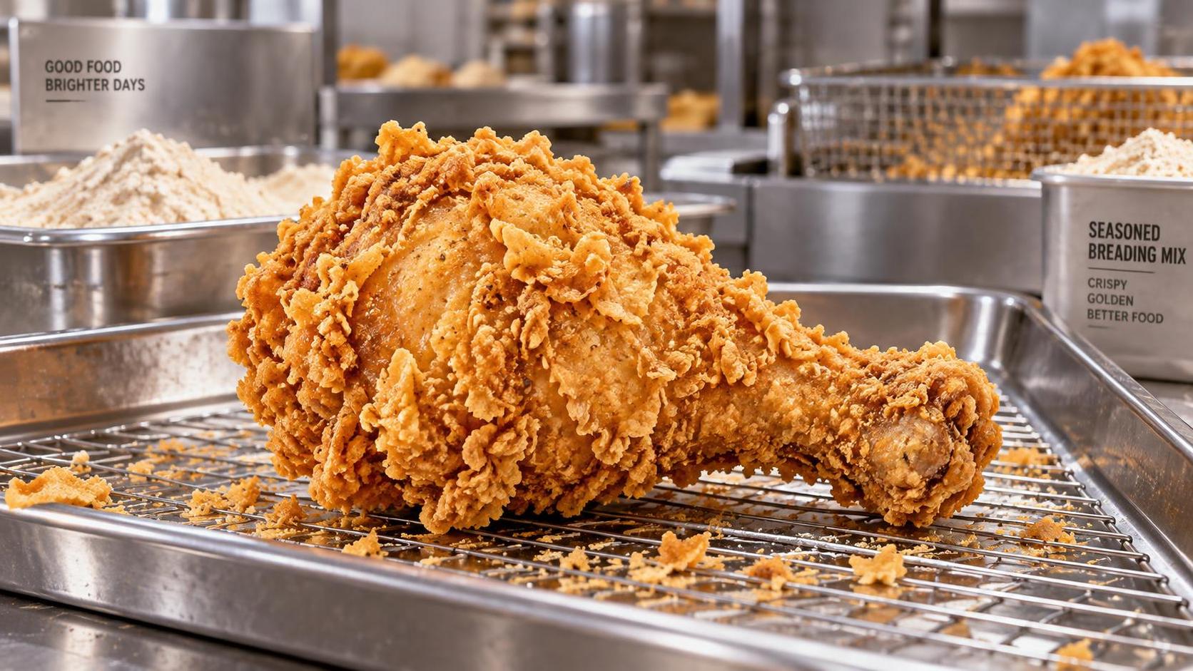 How Coating Powder Particle Size Affects Fried Chicken Crispness and Coverage