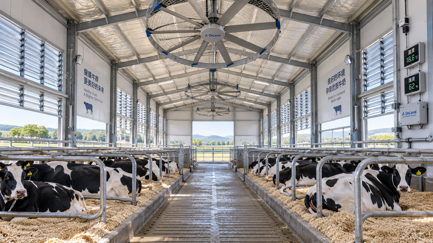 Environmental Control for Barns: Integrating Heat, Humidity, and Air Quality