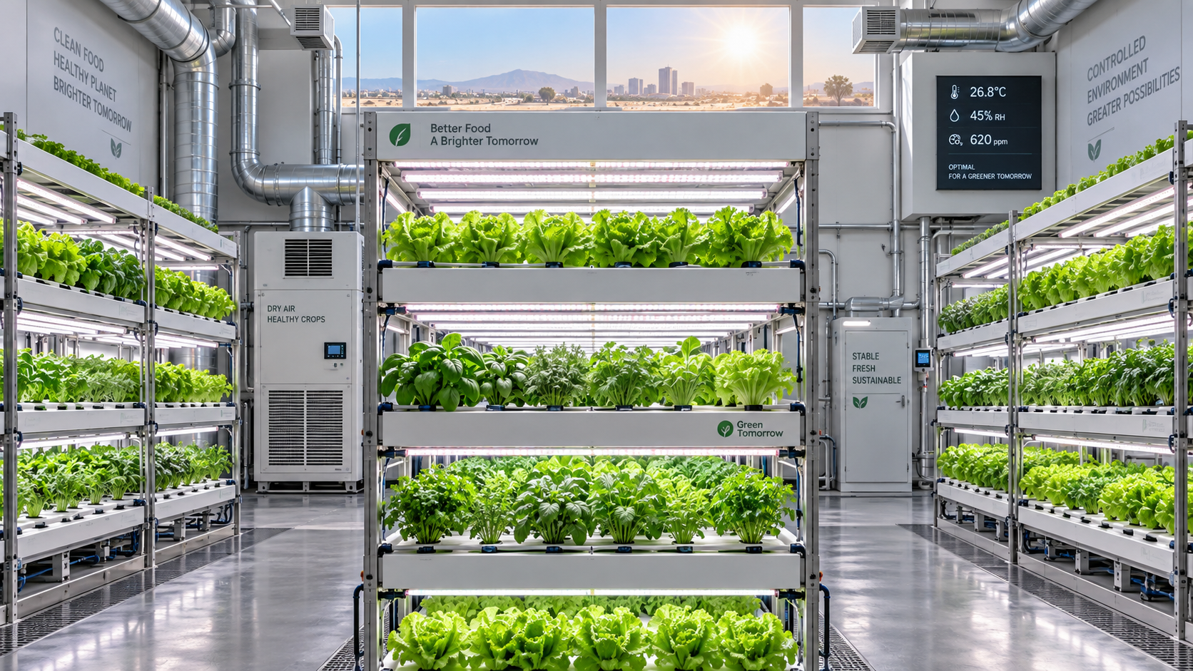 Is Vertical Farming Viable in Hot Climate Regions?