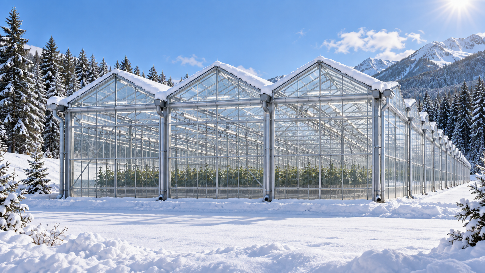 Snow Load Design for Dutch Venlo Greenhouses in Canadian Winter Regions