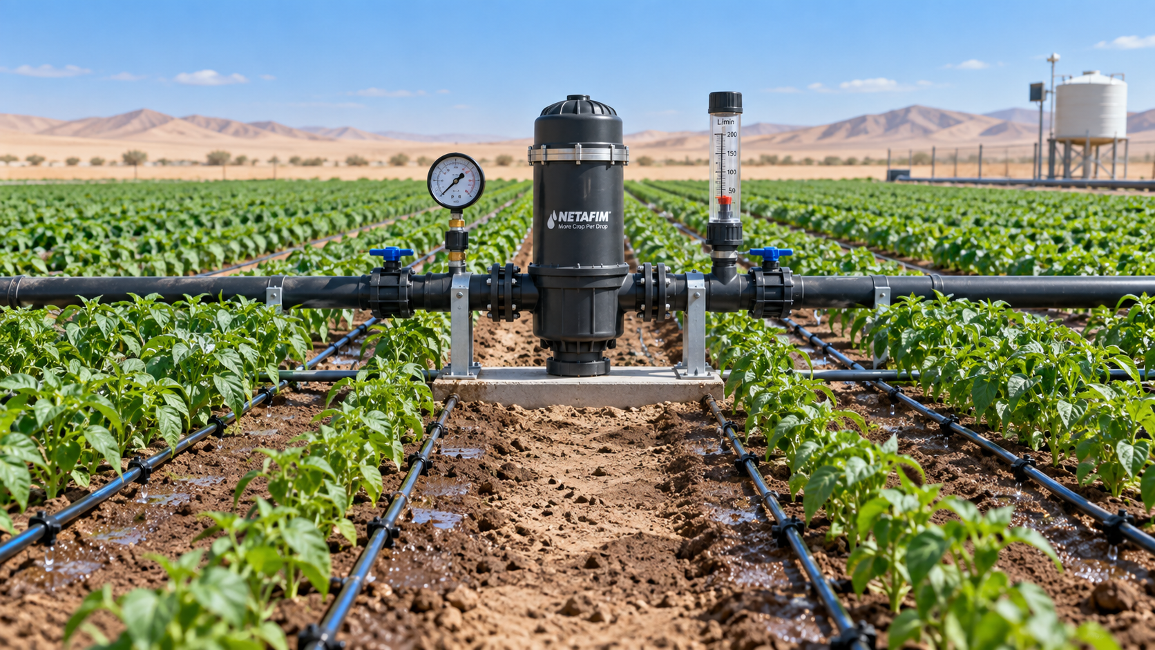 How Does Agricultural Engineering Improve Water Use in Arid Farms?