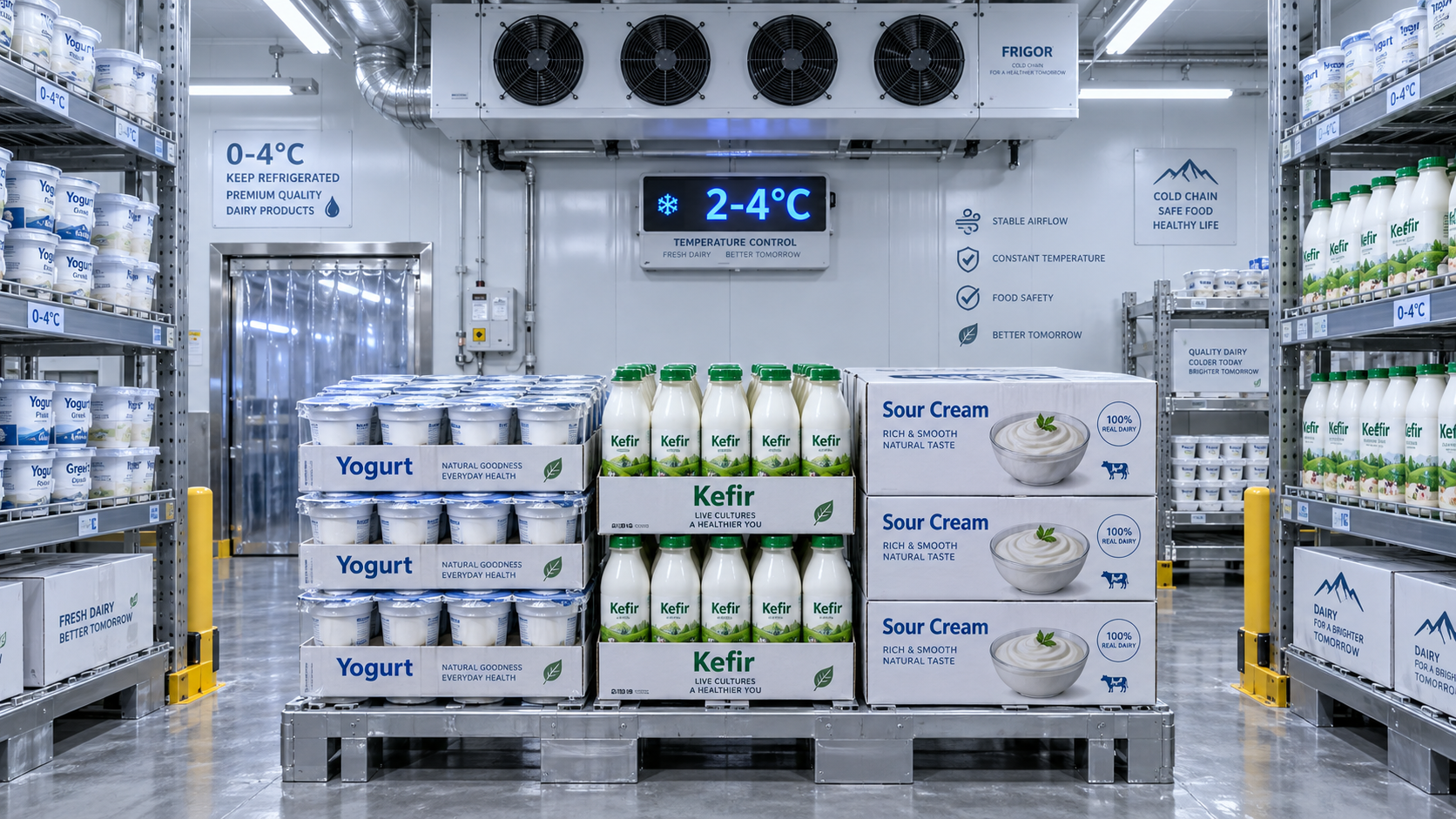 What Cold Storage Temperature Is Required for Fermented Dairy?