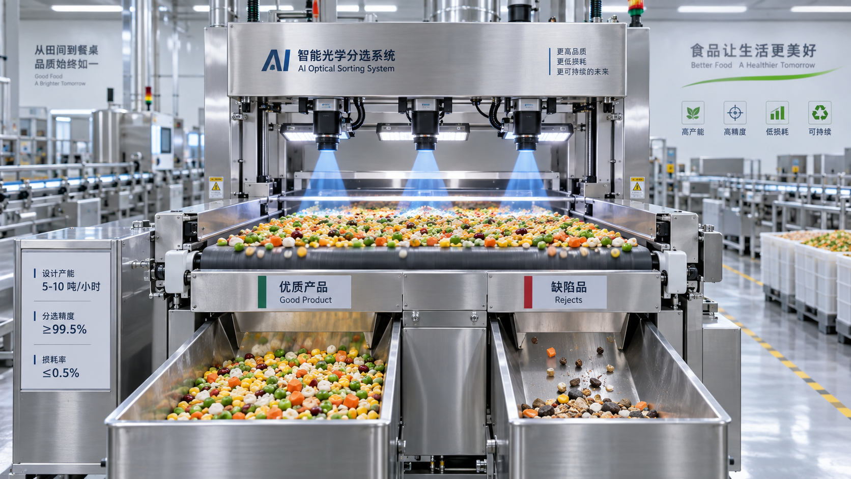 Food Sorting System Costs: Budgeting for Capacity, Accuracy, and ROI