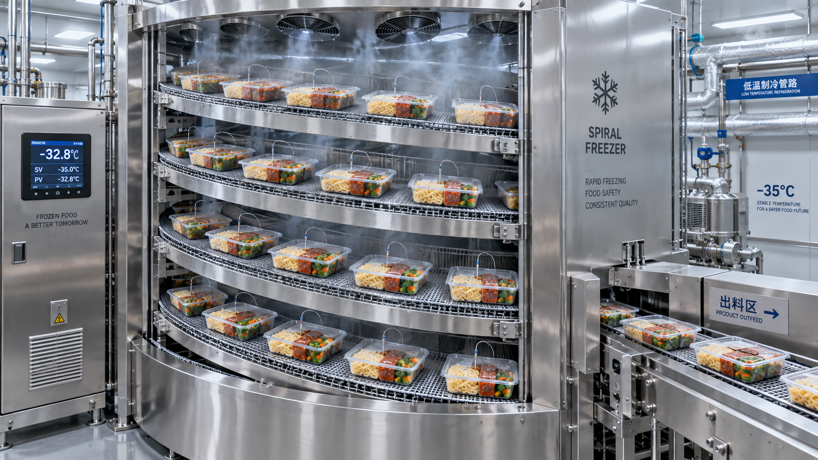 How to Size Industrial Freezing Systems for Ready-Meal Throughput and Shelf-Life Targets