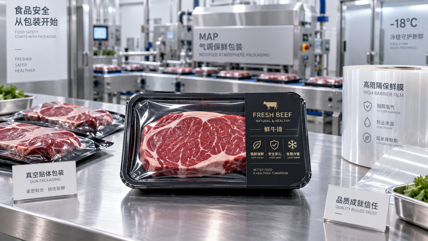 Selecting Meat Packaging Technology to Extend Shelf Life and Control Leakage