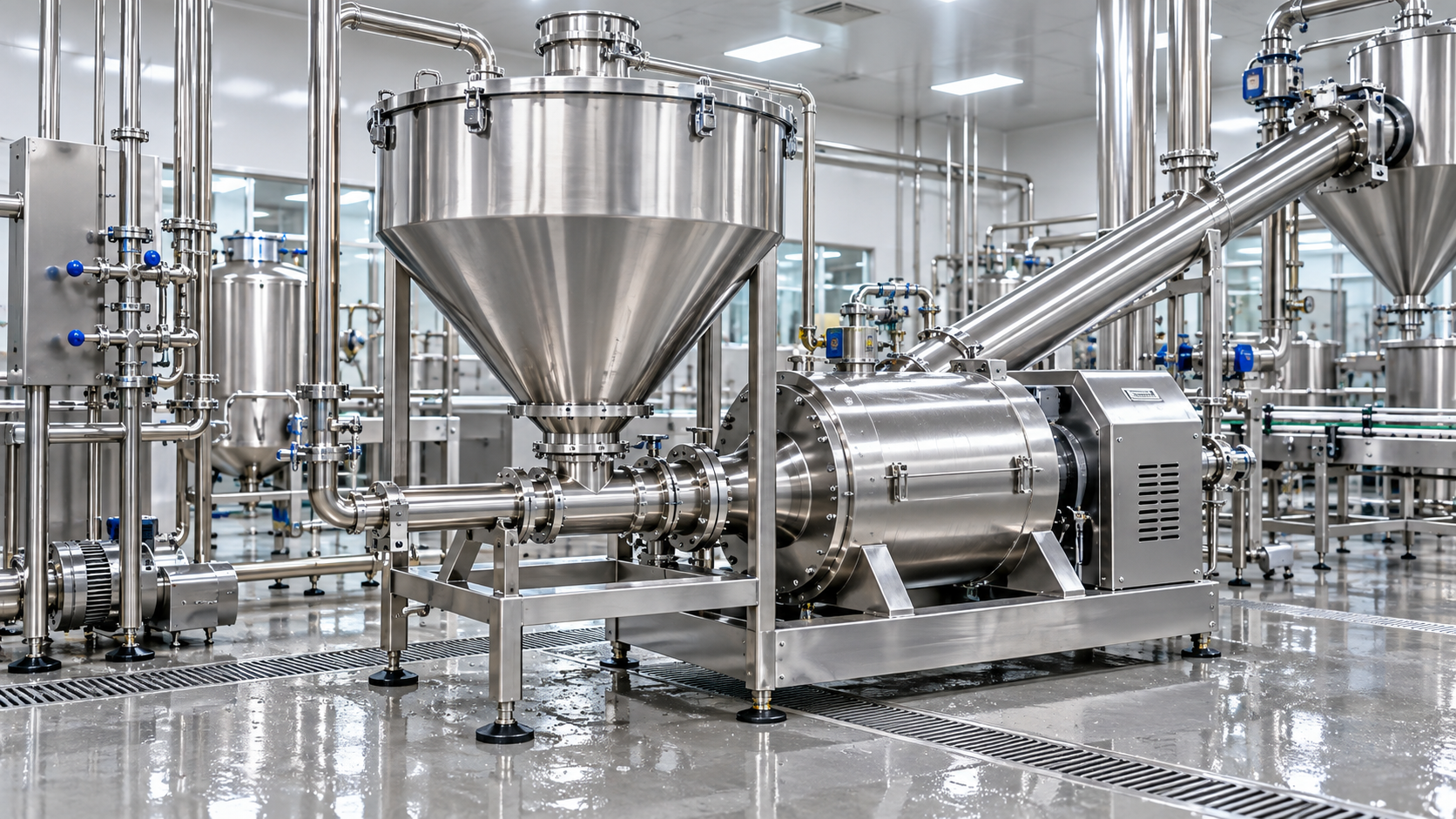 How to Specify Stainless Steel Processing Machinery for Hygienic Food Lines