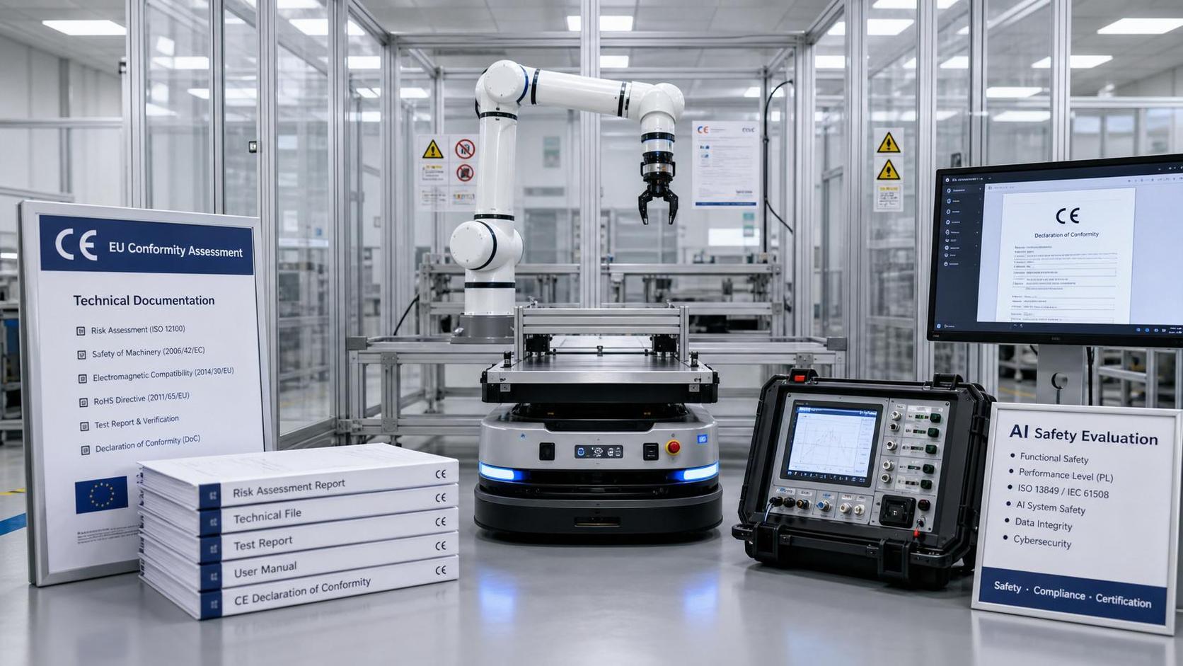 EU Rule Adds AI Safety Checks to Robot CE Marking