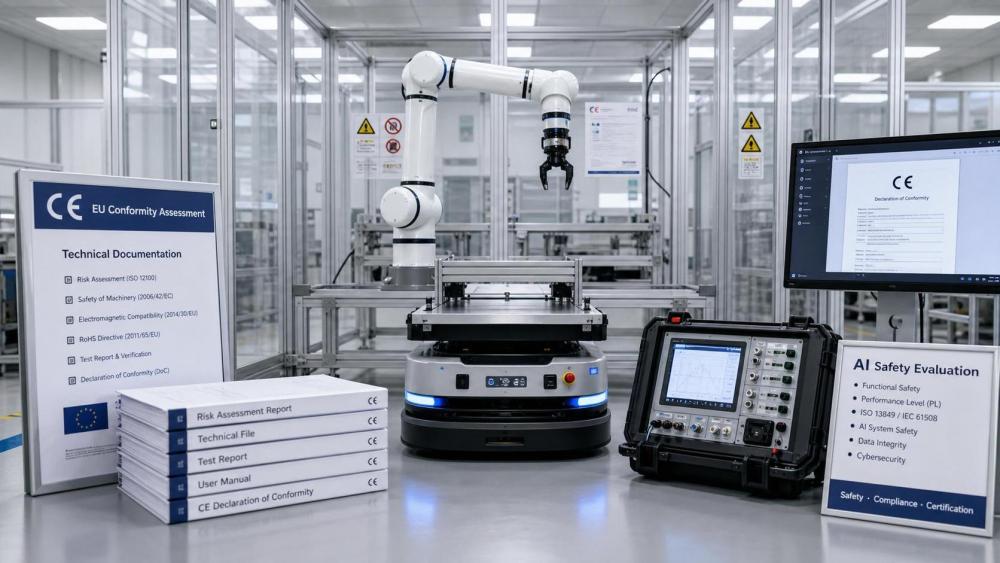 EU Rule Adds AI Safety Checks to Robot CE Marking EU Rule Adds AI Safety Checks to Robot CE Marking