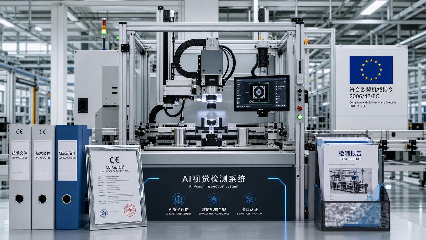 EU Machinery CE Guide Adds AI Safety Report Rule