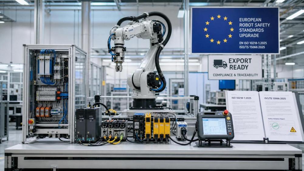 EU Revises EN ISO 12100:2026 for Robot Safety EU Revises EN ISO 12100:2026 for Robot Safety