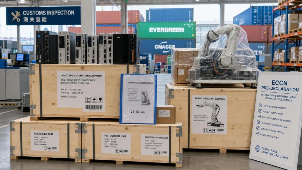 CBP Requires ECCN Pre-Filing for Automation Imports
