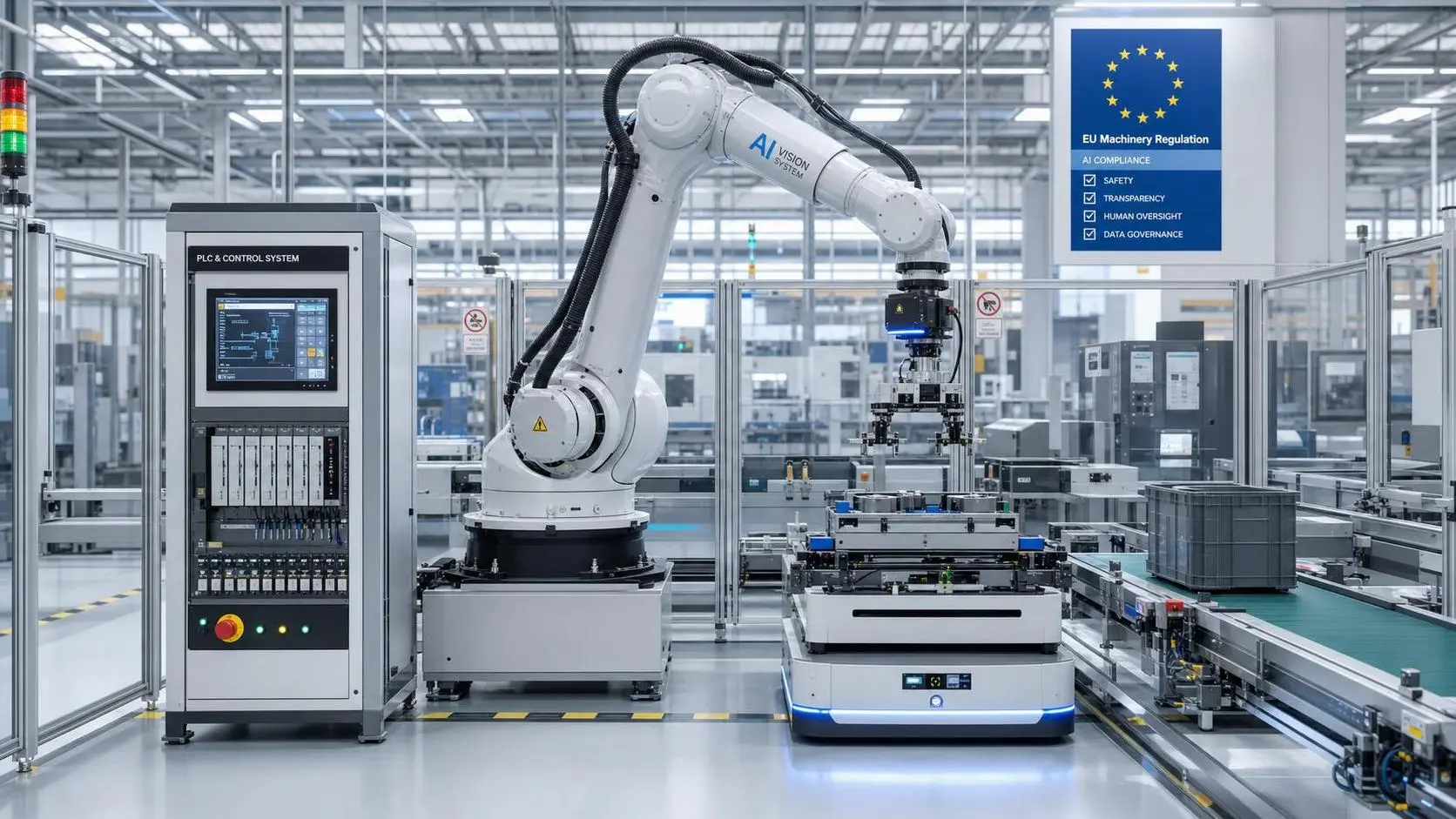 EU Machinery Rule Adds AI Checks for Robotics