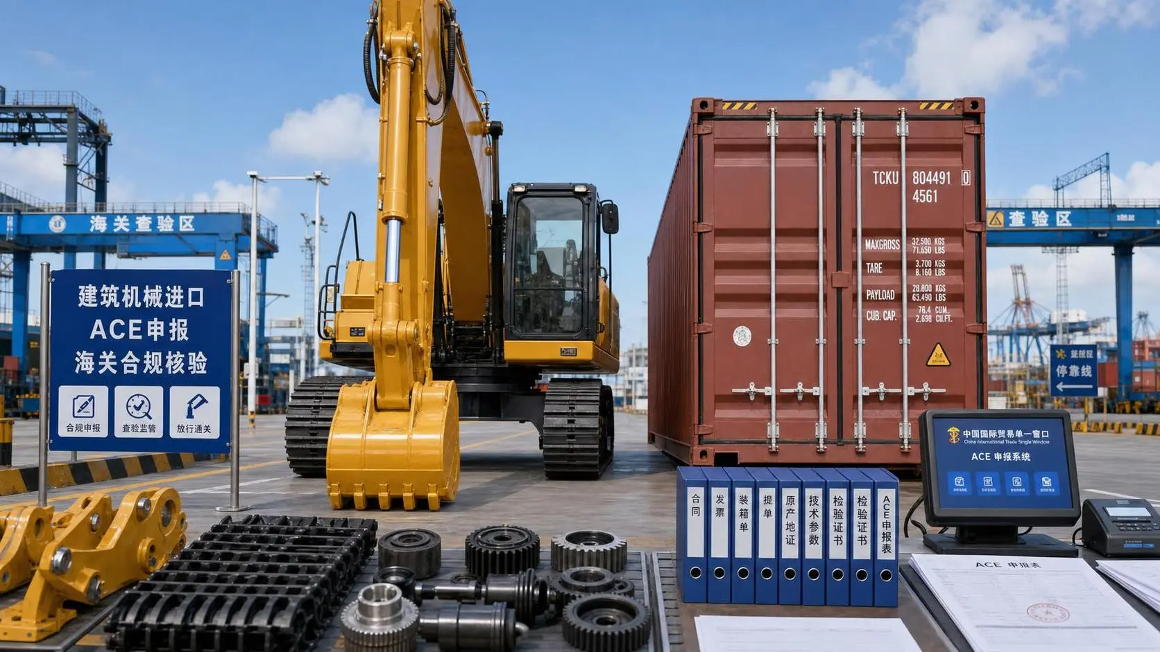 CBP Tightens ACE Data Rules for Construction Machinery