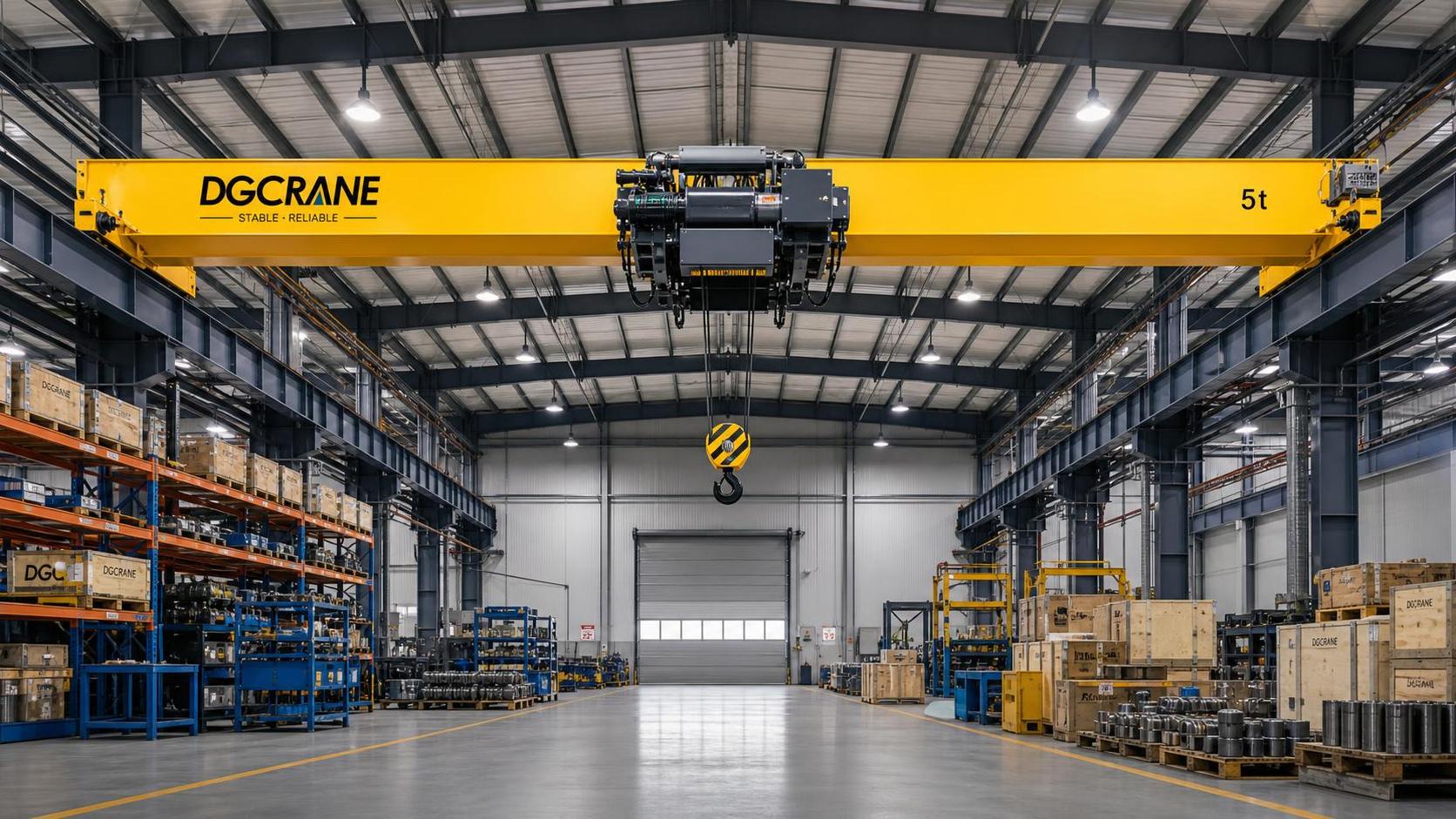 When does low-maintenance lifting machinery reduce total operating cost?