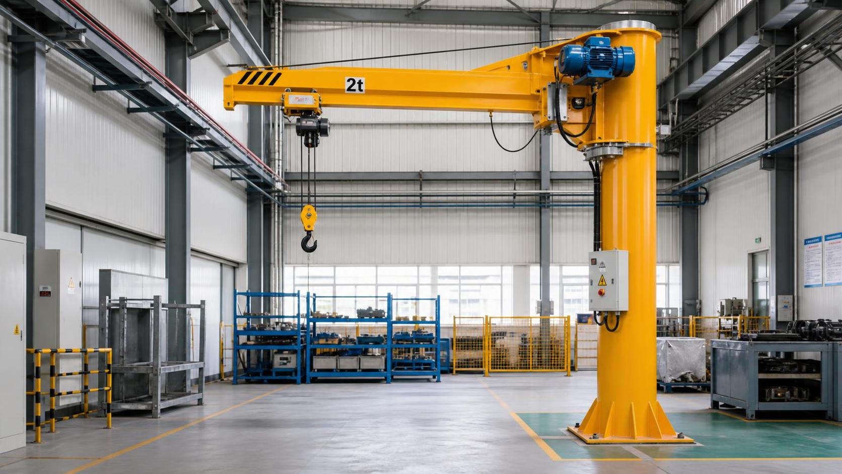Why Jib Crane Rotation Stops During Operation and How to Fix It