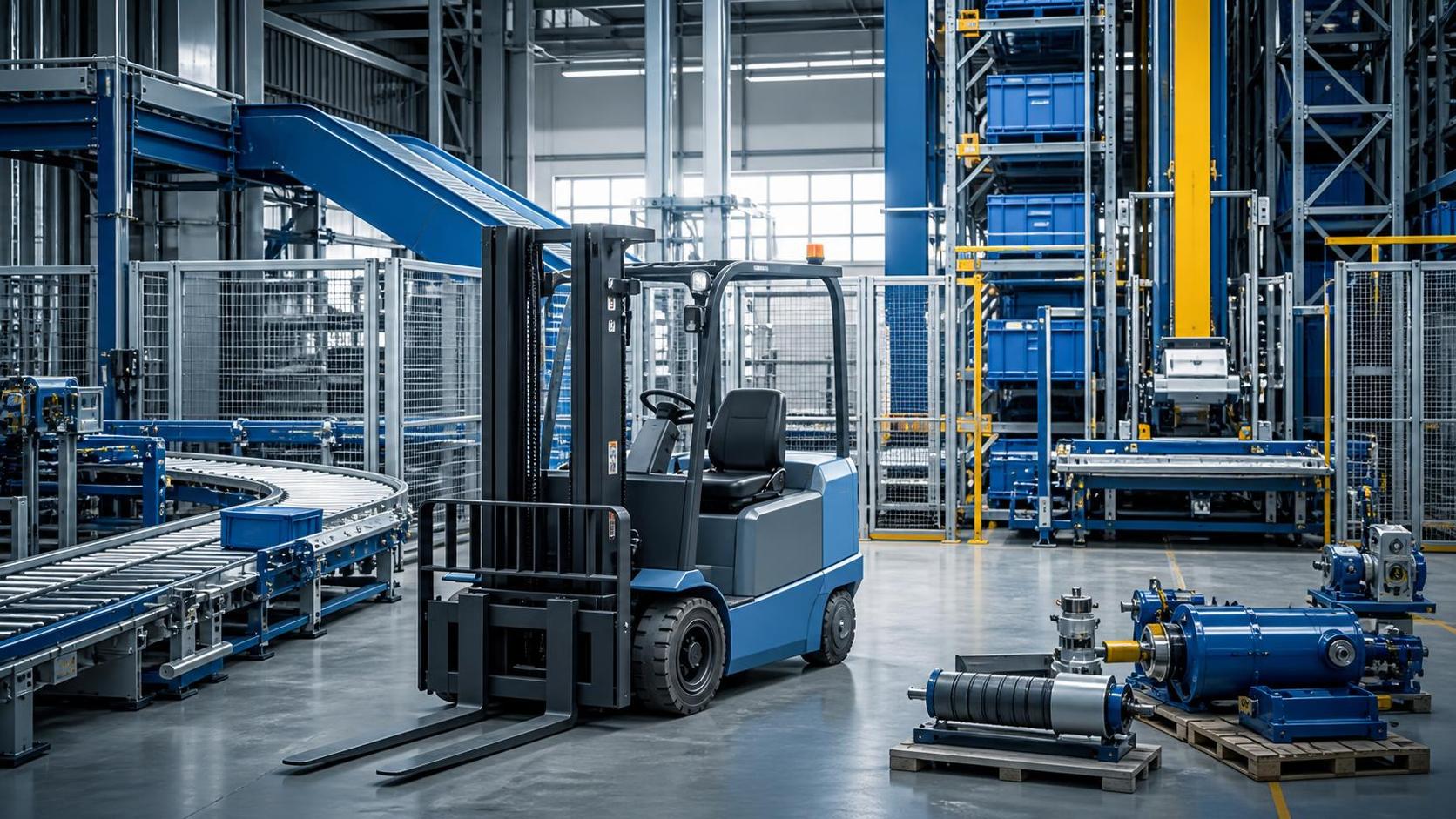 What does maintenance, repair and servicing of materials handling equipment cover?