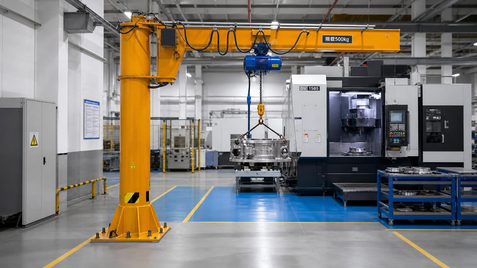 When do you need a workstation jib installer for a lifting project?