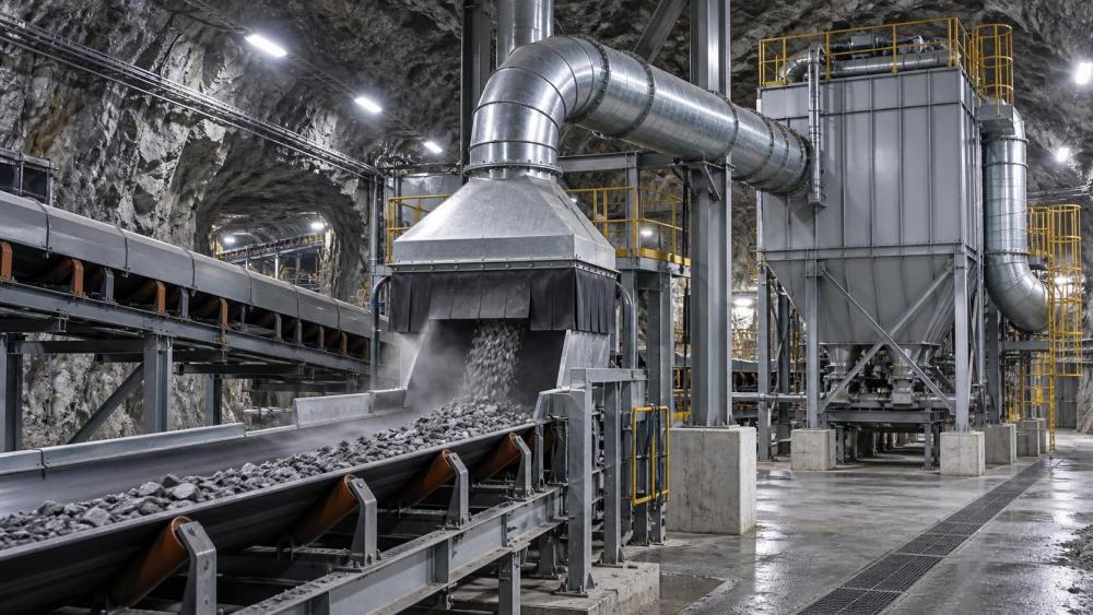 How mine ventilation systems control dust at the source How mine ventilation systems control dust at the source