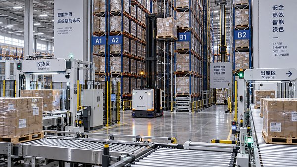 When does a distribution center need an automated pallet handling system?