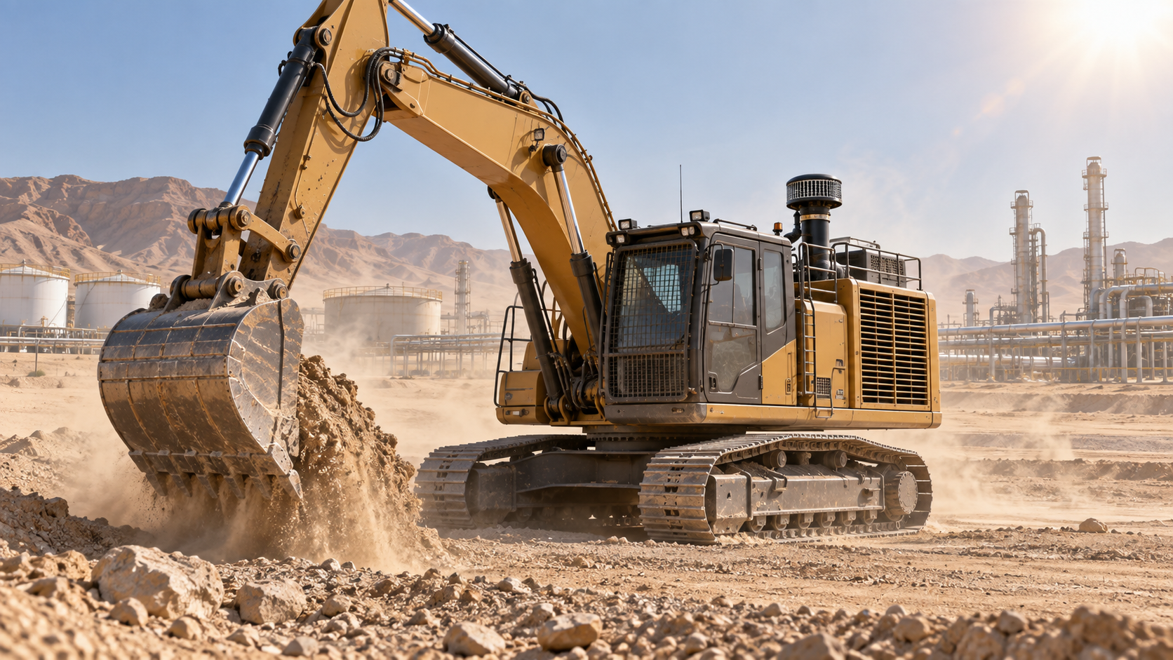 How to match construction equipment to Middle East heat and dust conditions