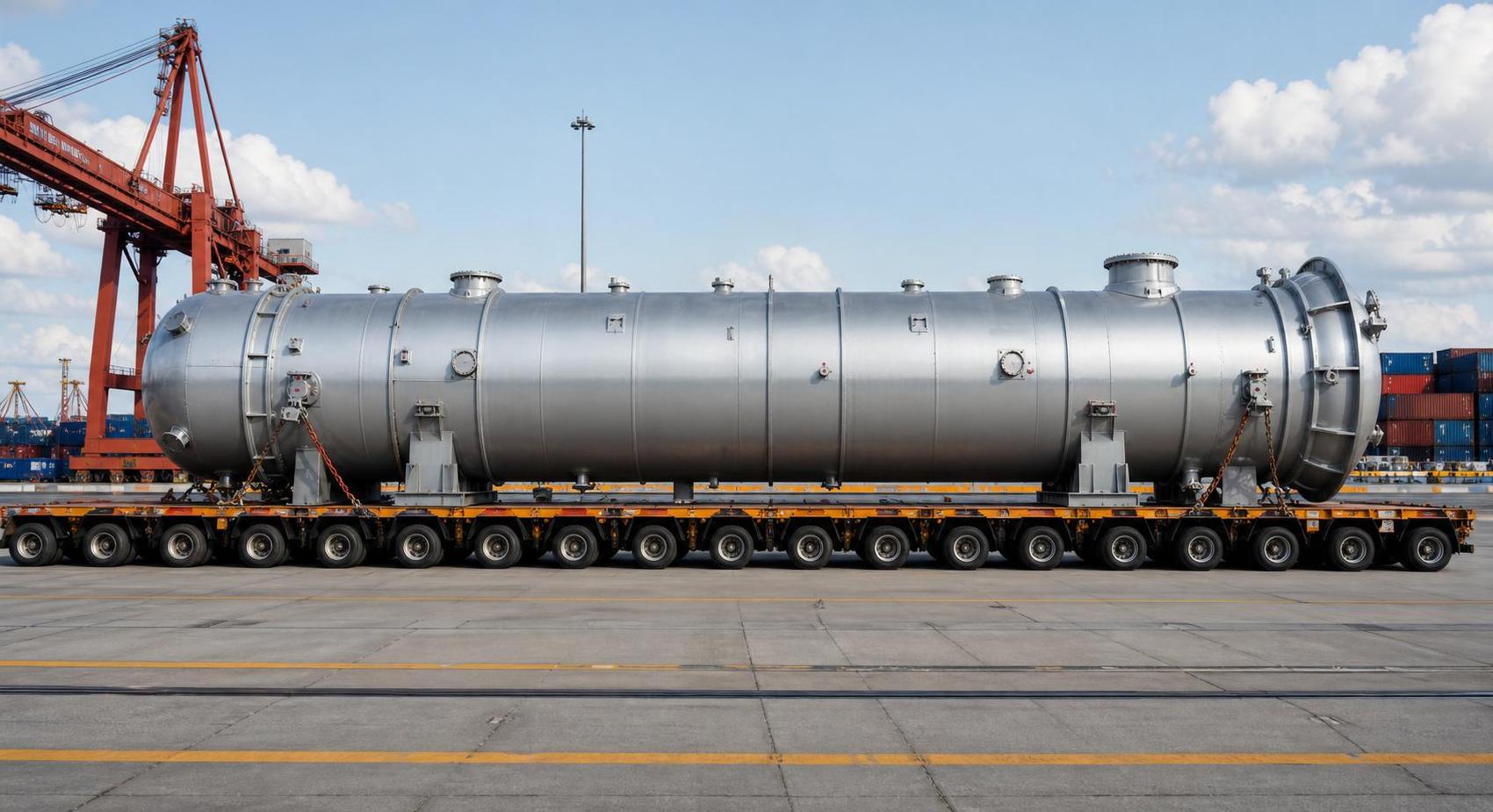 Optimizing the Recycling Supply Chain: Freight and Lead Time for Heavy-Duty Devulcanization Chambers