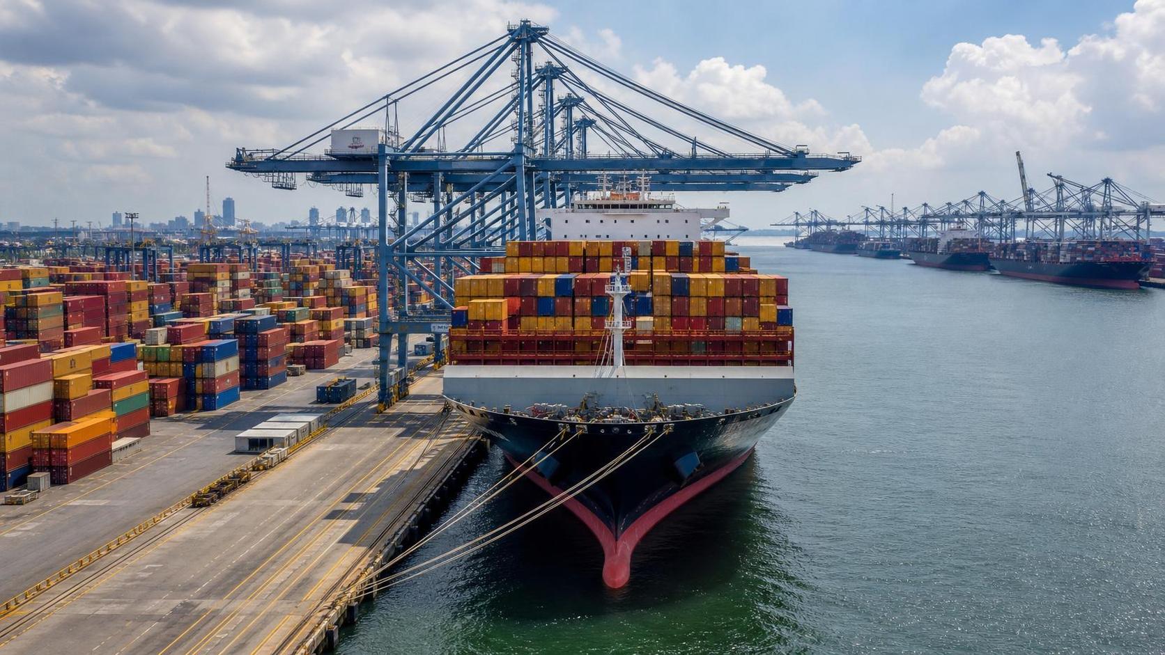 US Container Rates Top $6,200/FEU as East Coast Capacity Tightens