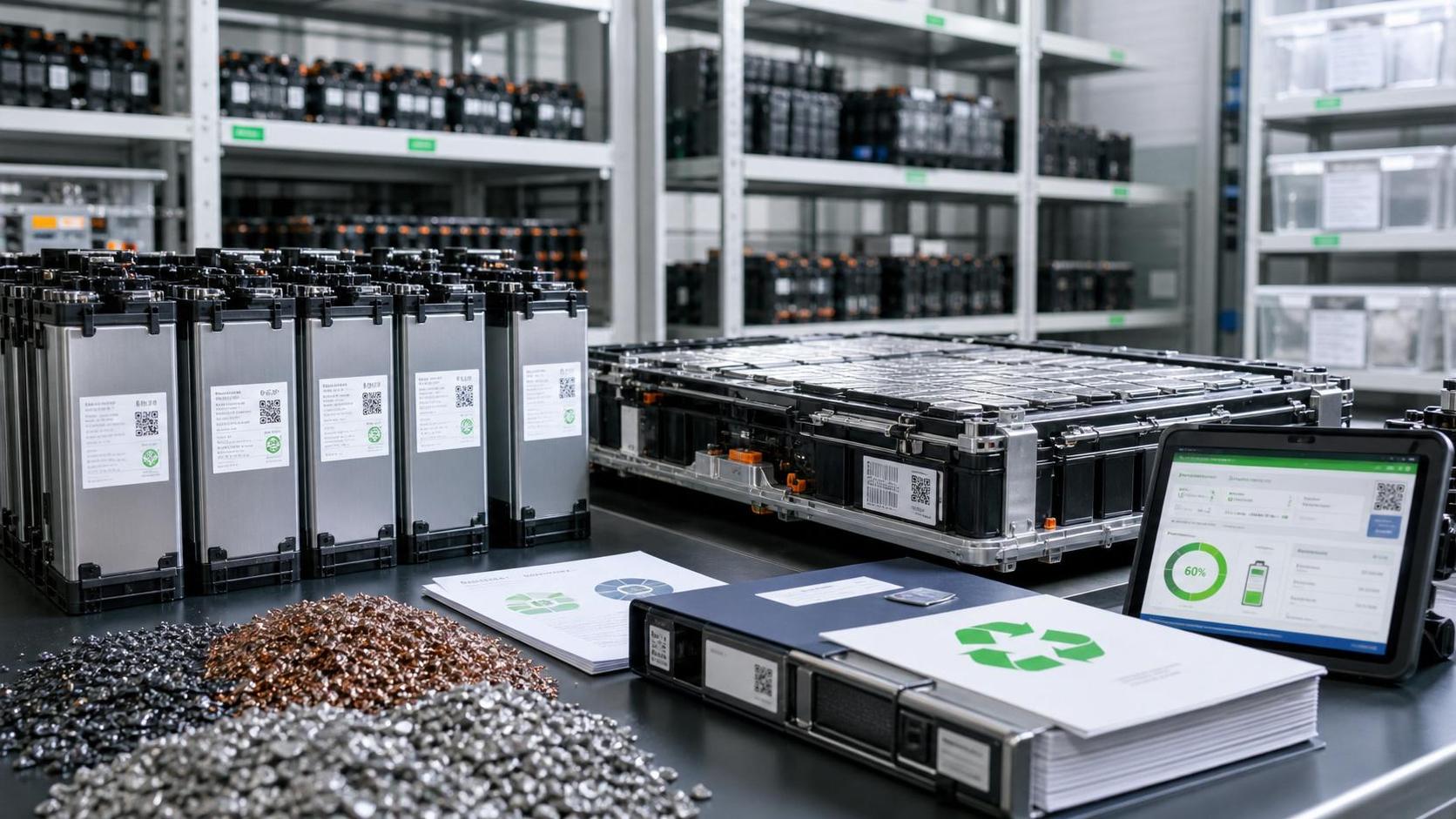 EU Battery Rules Take Effect on Carbon Footprint, Recycled Content
