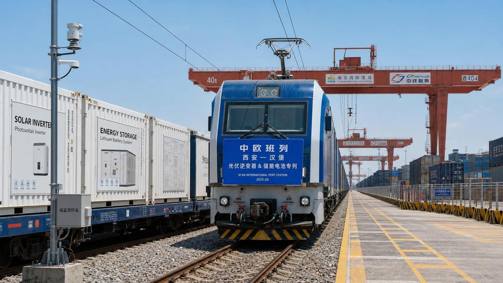 Xi’an-Europe Rail Debuts Green Express for Carbon-Tracked Energy Cargo