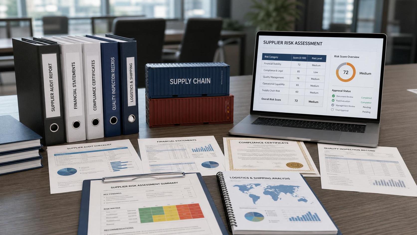 Supplier Risk Assessment Scorecard: What to Review Before Approval