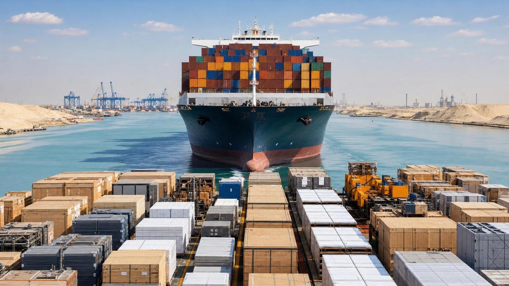 Suez Canal Surcharge Rises 18% as Asia-Europe Rates Jump
