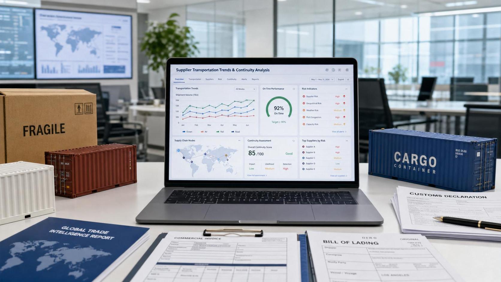 How Trade Intelligence Data Improves Supplier Risk Decisions