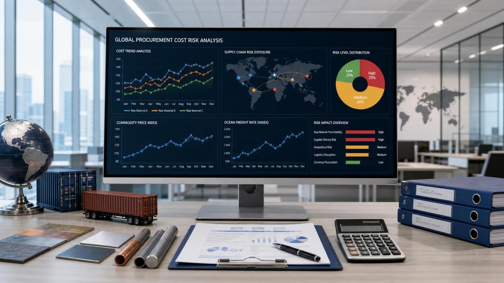How to Build a Global Procurement Strategy Dashboard That Flags Cost Risk