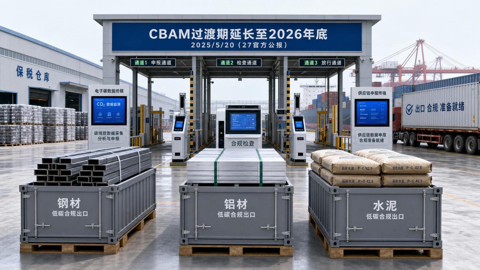 EU Pushes CBAM Transition to End-2027
