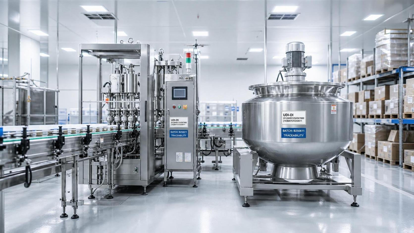 FDA Sets UDI Rule for Food Processing Equipment